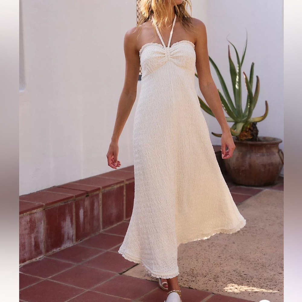 Free People Beach Amelia Midi Dress